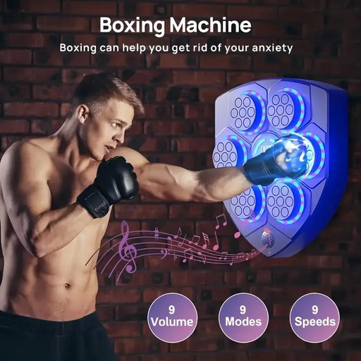 [Box Black (with Gloves)] Боксын дасгалын төхөөрөмж